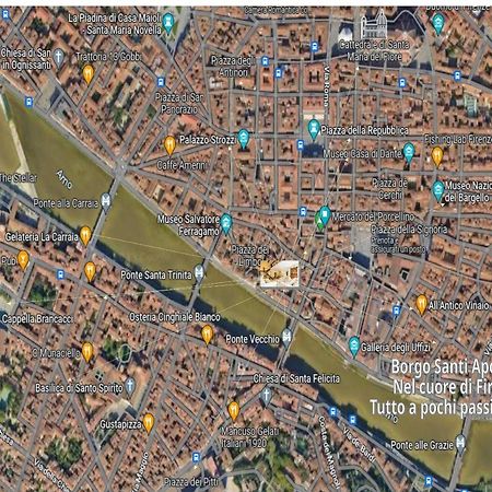 Appartamento Borgo Apostoli Флоренция Экстерьер фото